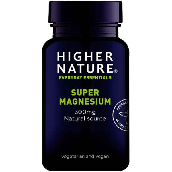 Higher Nature Magnesium Super 300mg Vcaps 90's